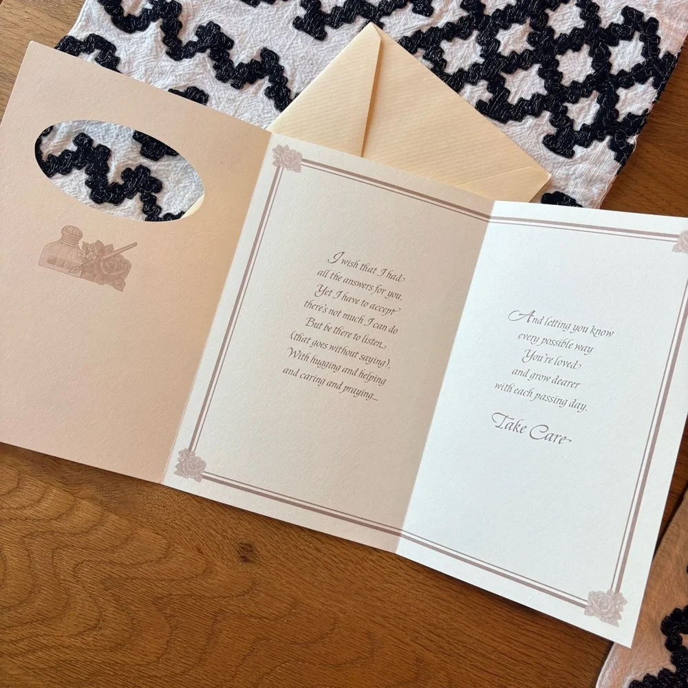 American Greetings Emily Matthews 'Dear Friend' Greeting Card Faith Care